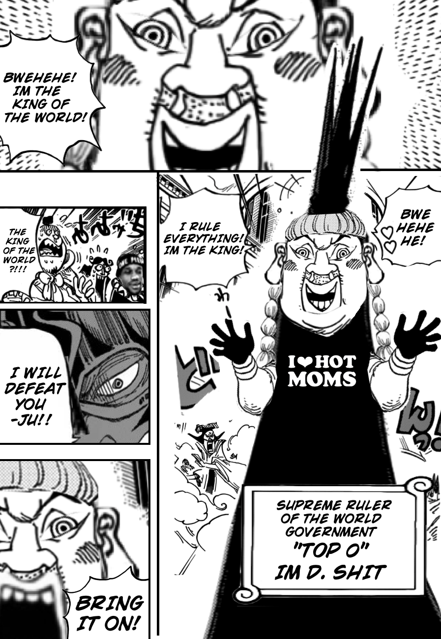 One Piece Chapter 909 Parody The Library Of Ohara