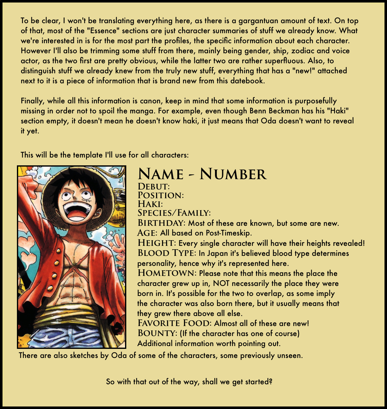 Vivre Card Databook Vol 1 All The New Information The Library Of Ohara
