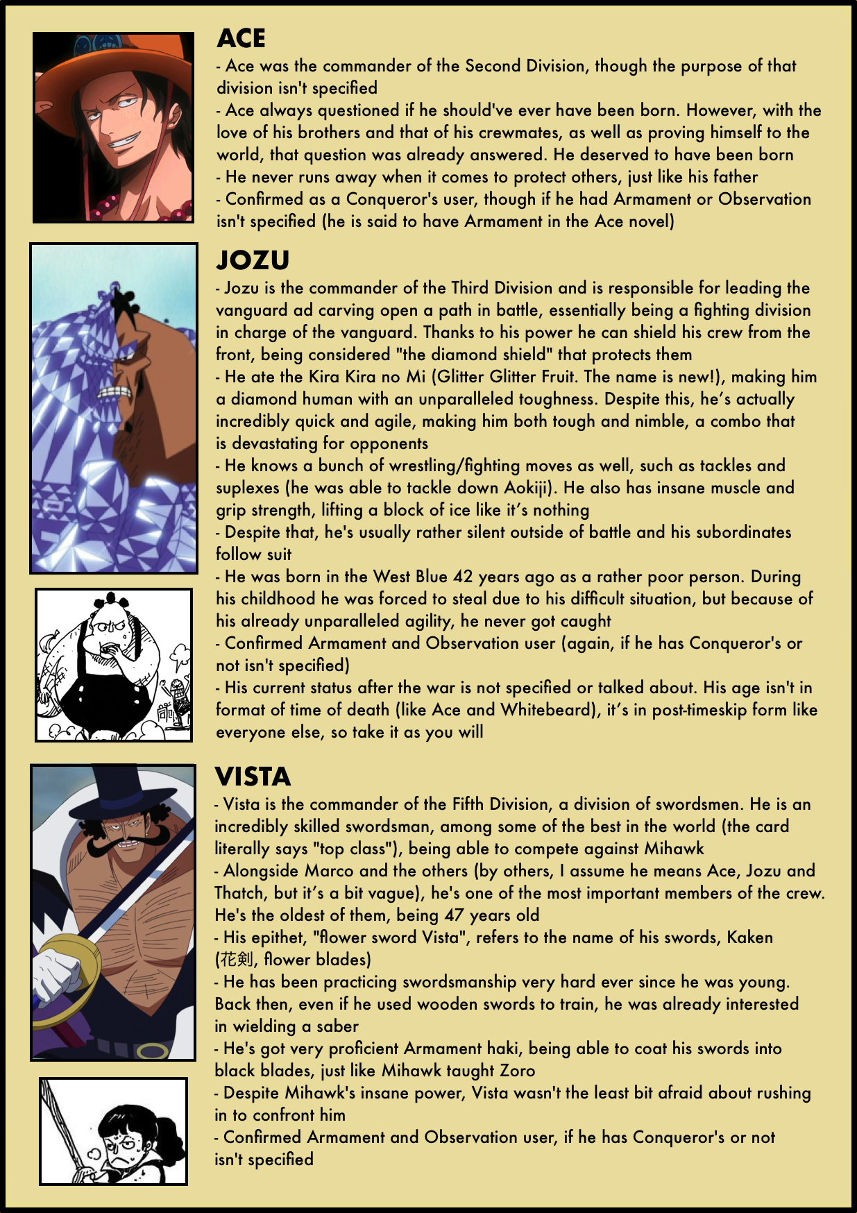 Discussion Vivre Card One Piece Visual Dictionary Mangahelpers