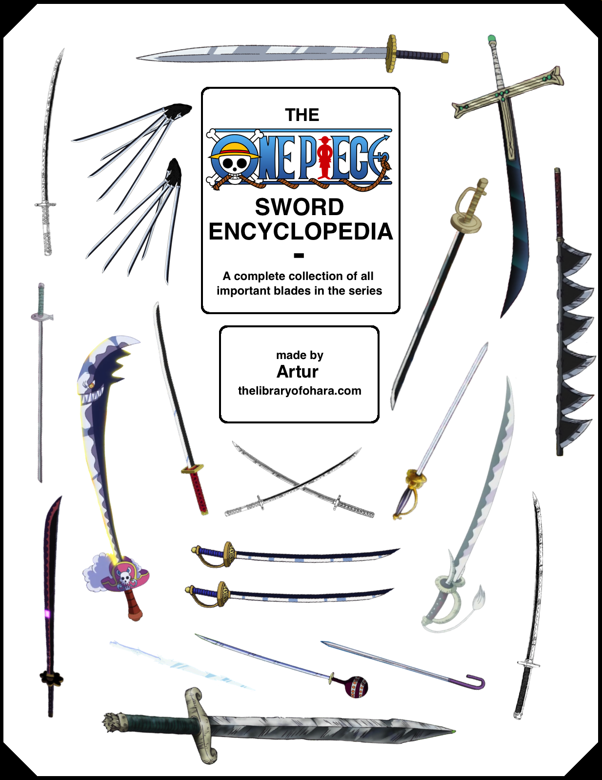 The One Piece Sword Encyclopedia A Complete Collection Of Every