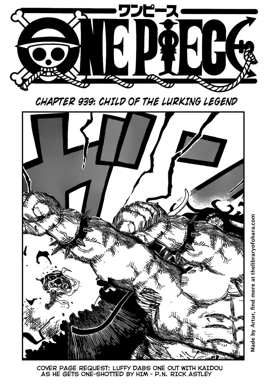 One Piece Chapter 939 April Fools 2019 The Library Of Ohara