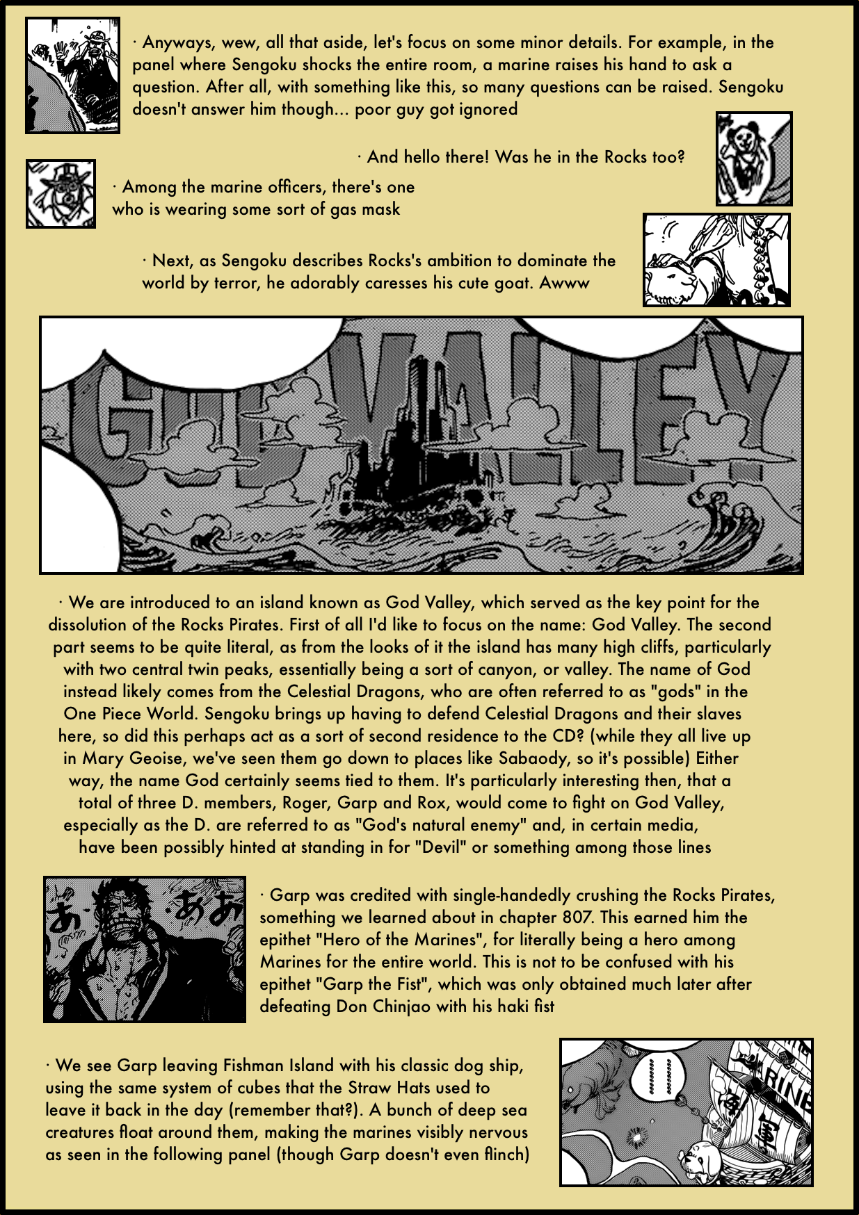 Chapter Secrets Chapter 957 In Depth Analysis Onepiece