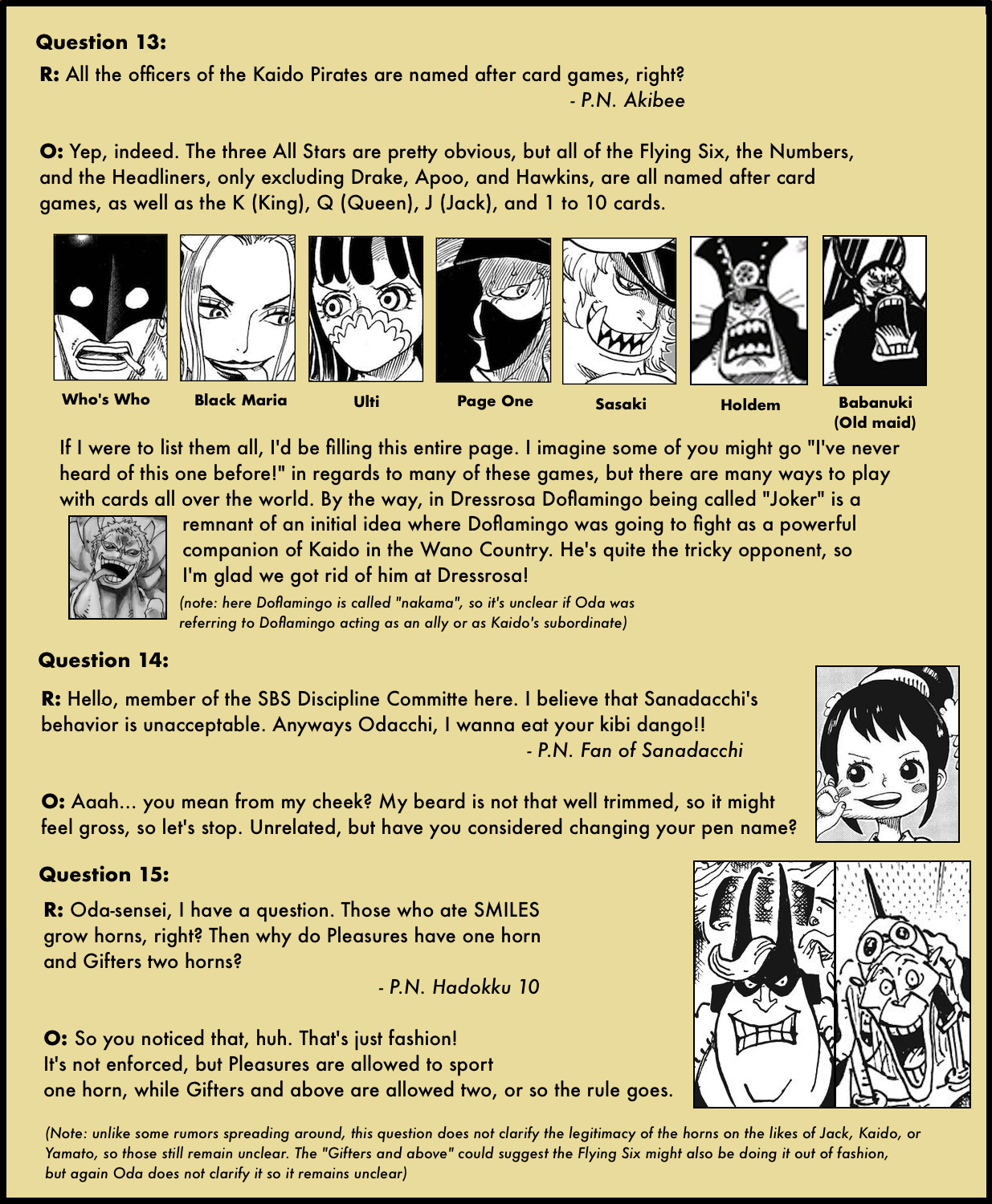 The Grand Sbs Thread Page 3 Void Century Club One Piece Anime Manga Games Community